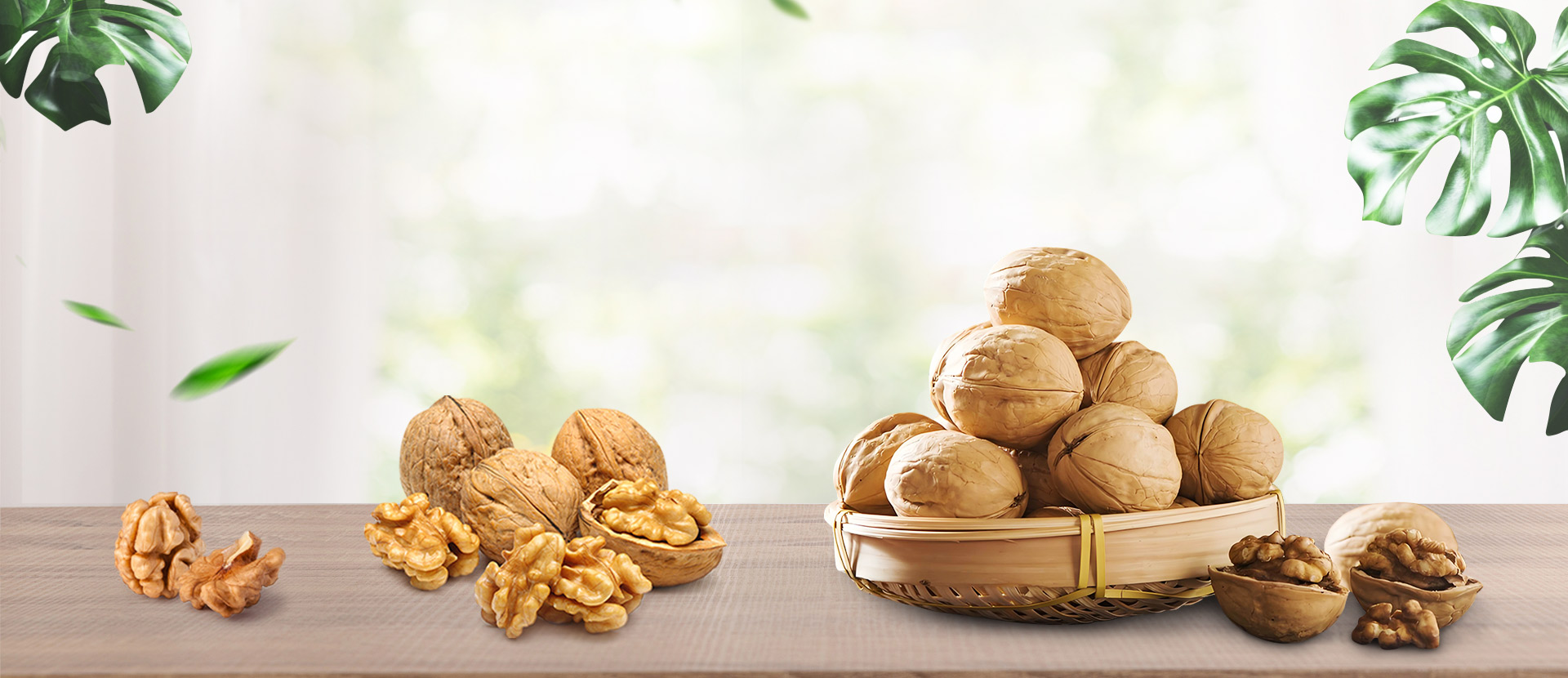 Healthy lifestyle concept featuring dried vegetables and nuts